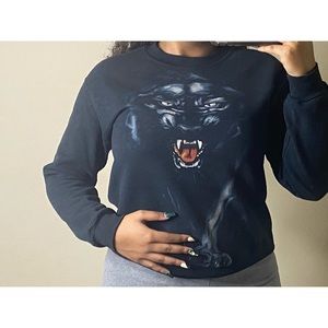 Black panther sweater